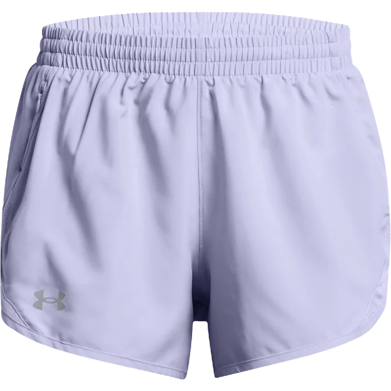 Men's moisture - wicking performance shorts for sweaty outdoor activitiesWomen's UA Fly By 3" Shorts